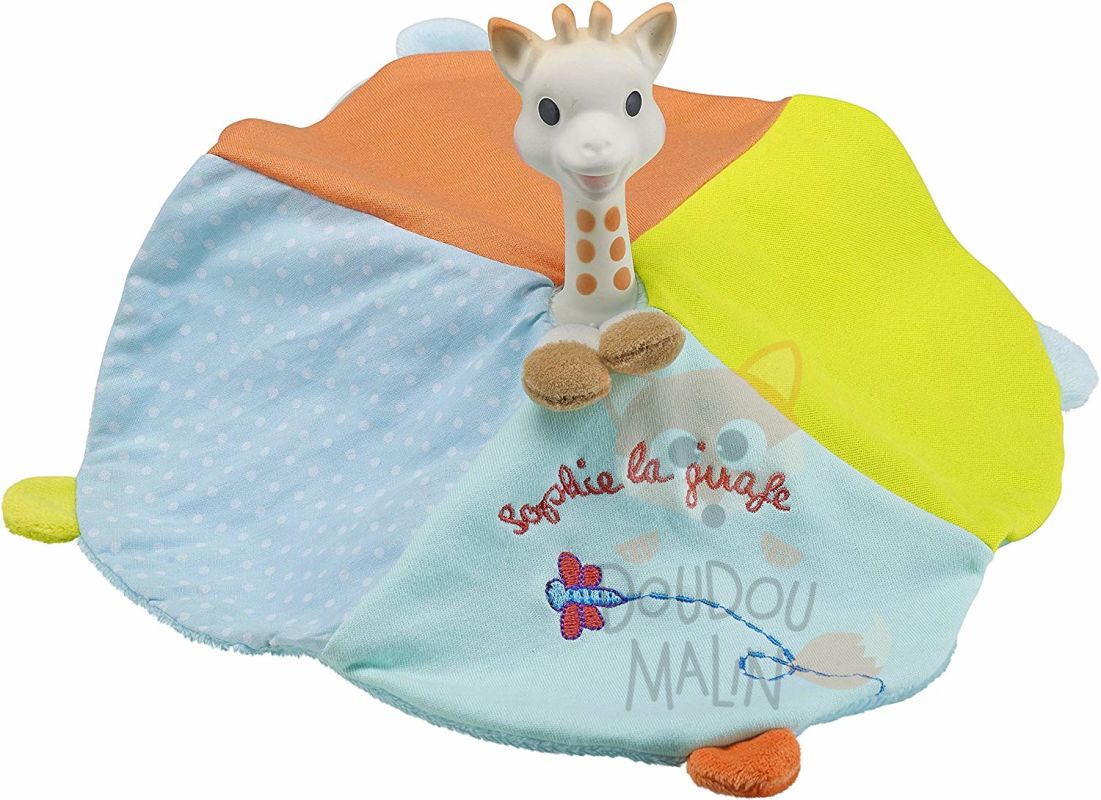  sophie the giraffe baby comforter + rattle 
